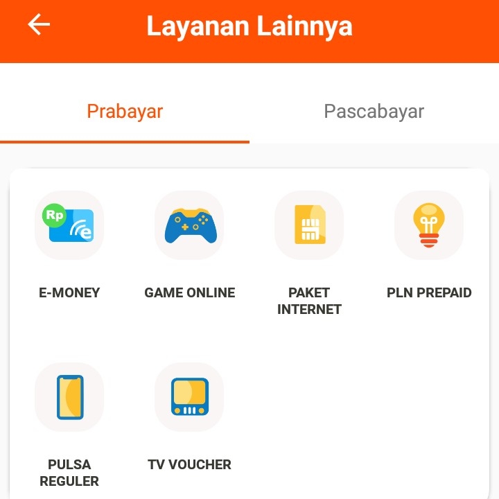 Layanan Prabayar