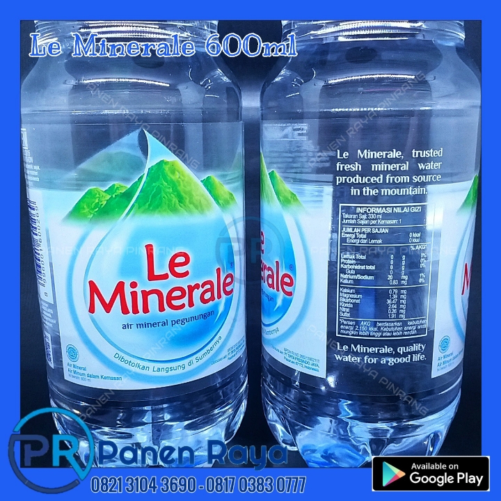 Le Minerale 600ml - PCS 2