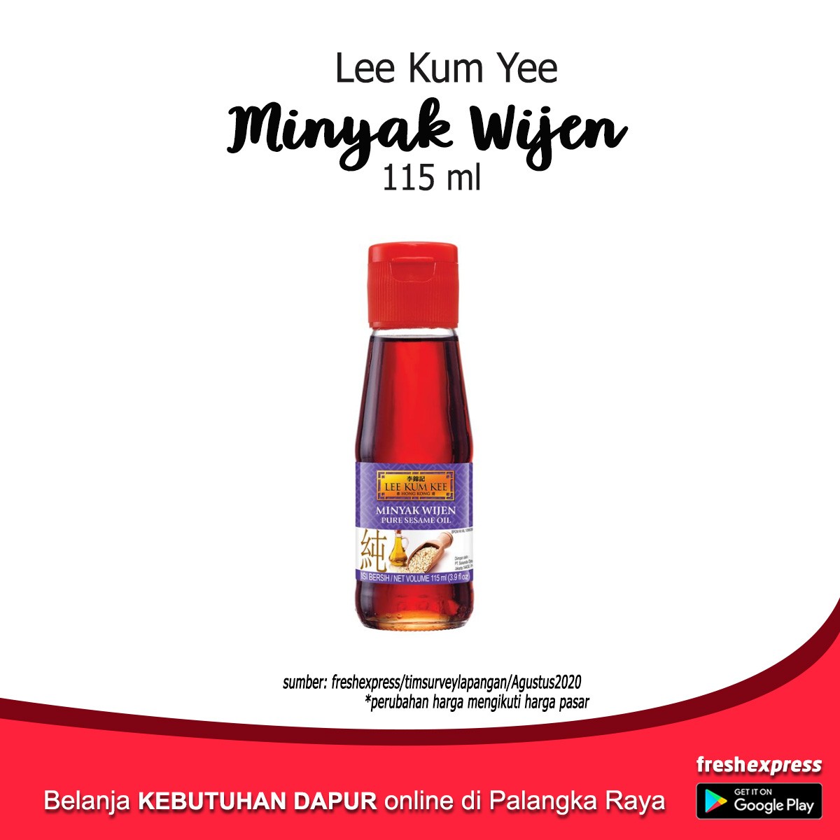 Lee Kum Yee Minyak Wijen 115 Ml