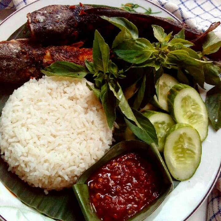 Lele Goreng Plus Nasi