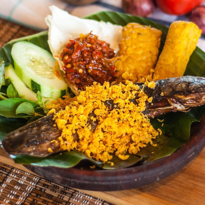 Lele Goreng Lalapan