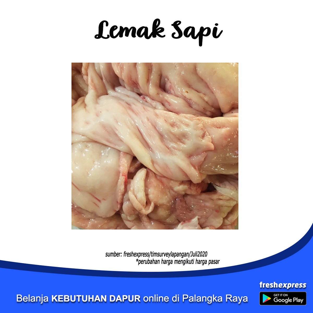 Lemak Sapi 1 Kg