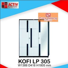 Lemari Pakaian 3pt Kofi LP 305