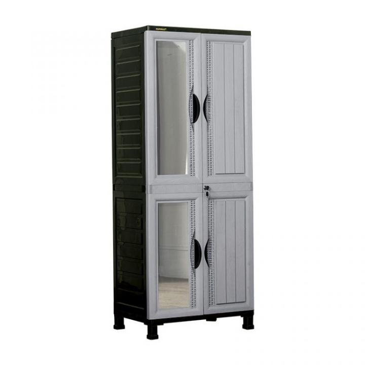 Lemari Plastik 2 Pintu Napolly