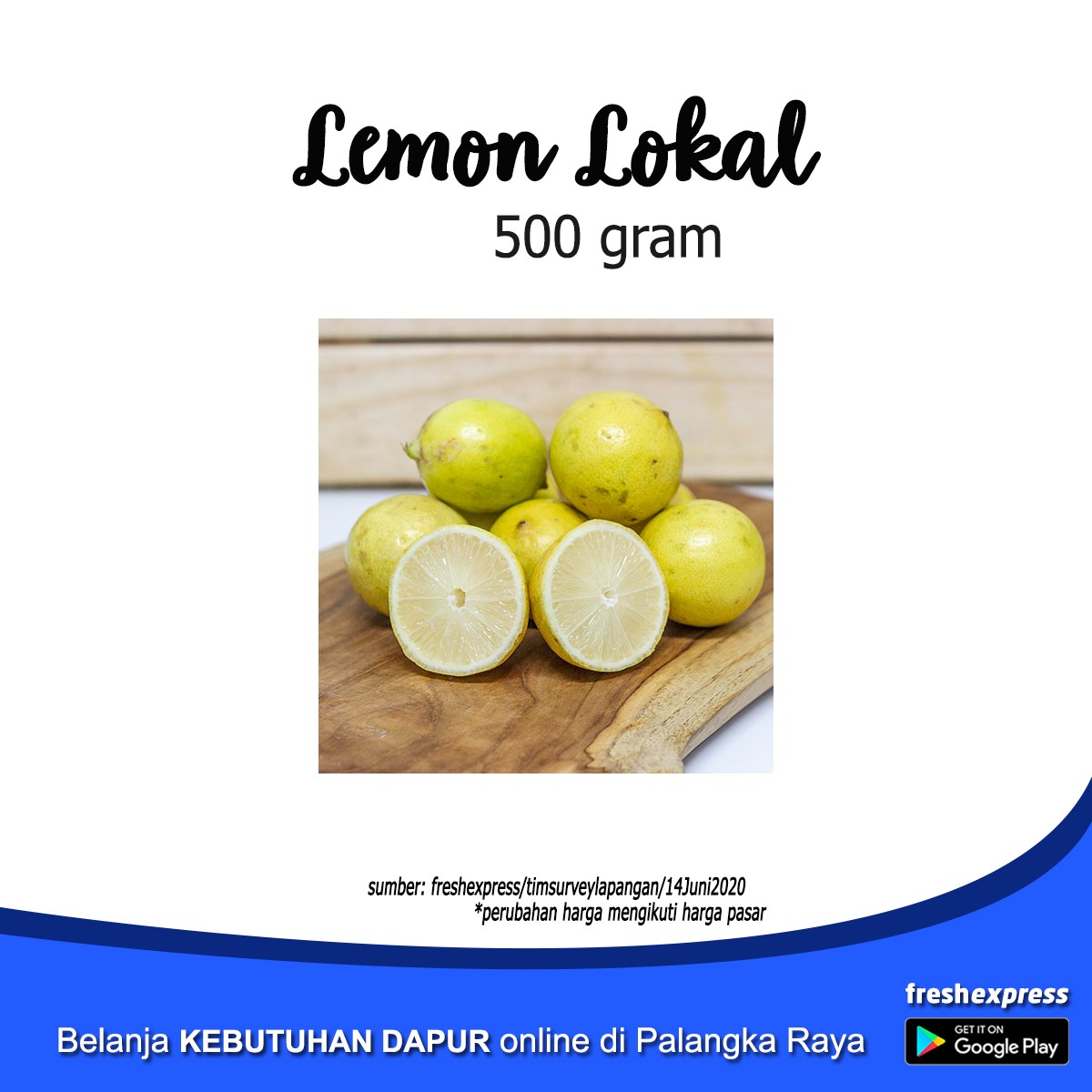 Lemon Lokal 500 Gram