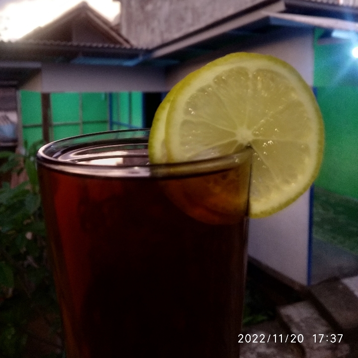 Lemon Tea Panas Atau Hangat