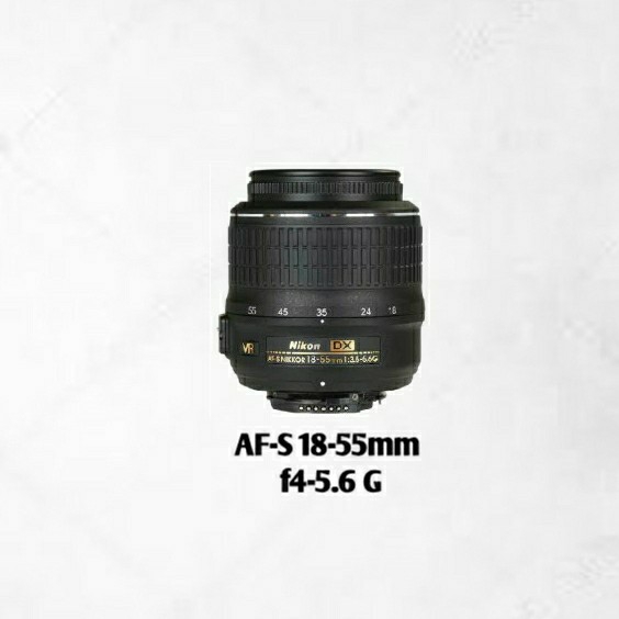 Lensa AF-S 18-55mm for Nikon