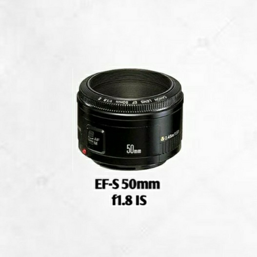 Lensa Fix EFS 50mm for Canon