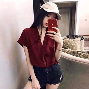 Lexa Top Maroon
