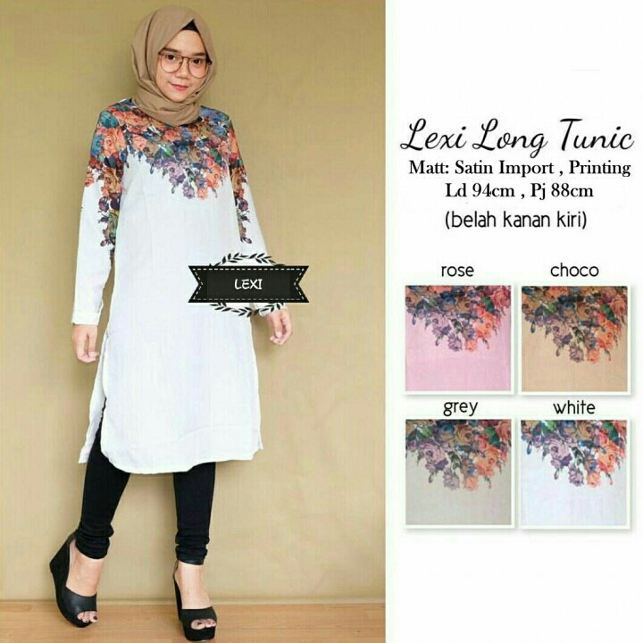 Lexi Long Tunik White