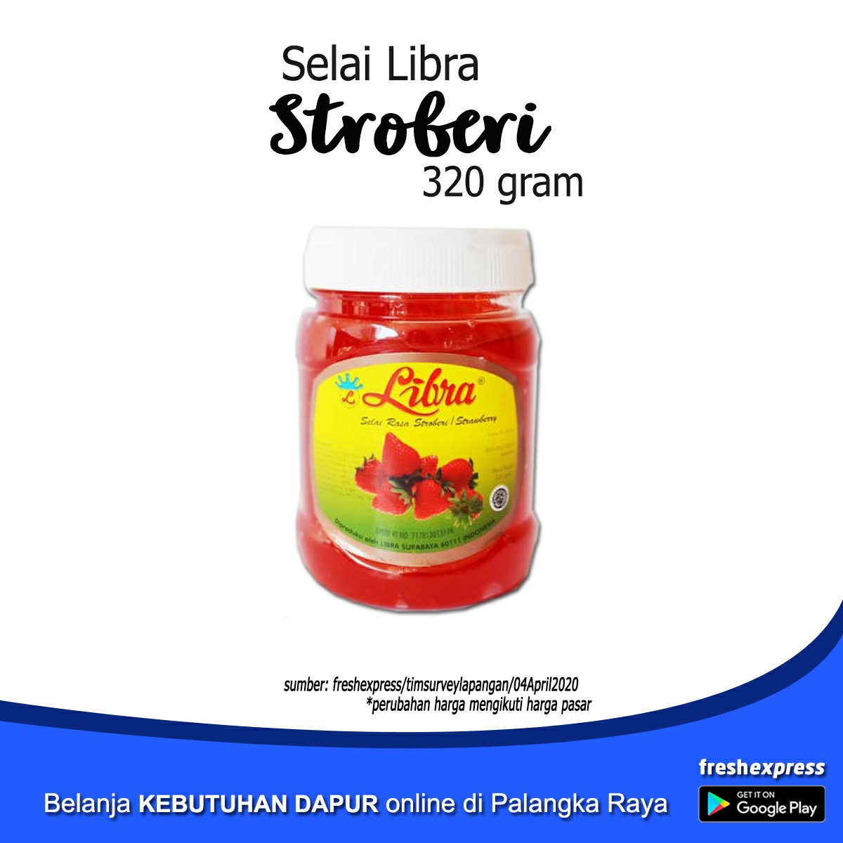Selai Libra - Stroberi 320 Gram