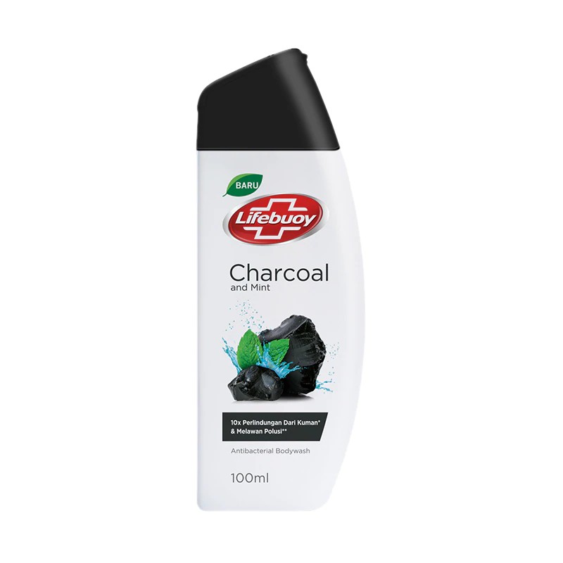 Lifebuoy Botol Charcoal And Mint 100 Ml