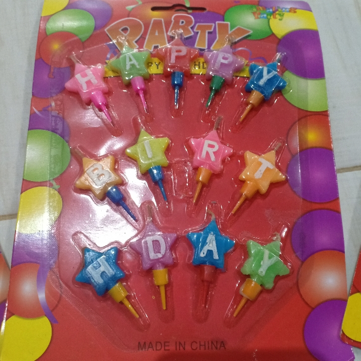 Lilin Hbd Bintang 2