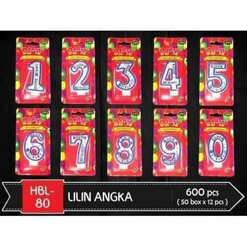 Lilin Ulang Tahun Glitter