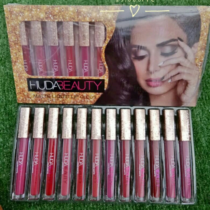 Lipstick Matte Huda Blink 12 Pcs