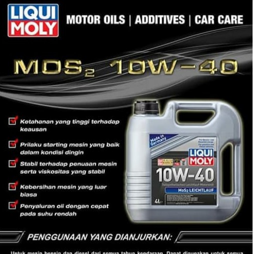 Liqui Moly MOS2-Leichtlauf 10w-40 4L 2