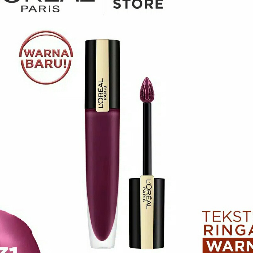 Liquid Lipstick pertama dari LOreal Paris Rouge Signature