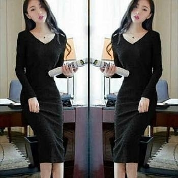 Longdress knit holly 