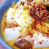Lontong Rendang