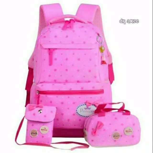 Lovely weibo Backpack 3 in 1Tas Fashion 