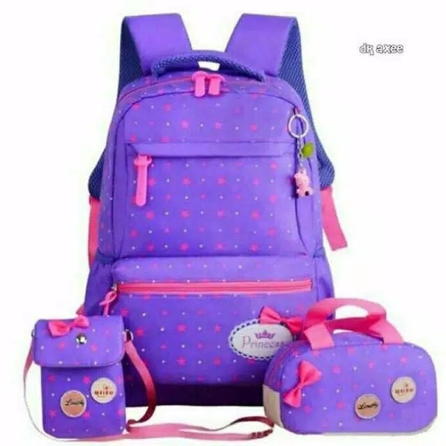 Lovely weibo Backpack 3 in 1Tas Fashion  2