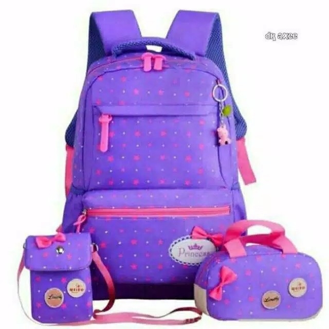 Lovely weibo Backpack 3 in 1Tas Fashion  2