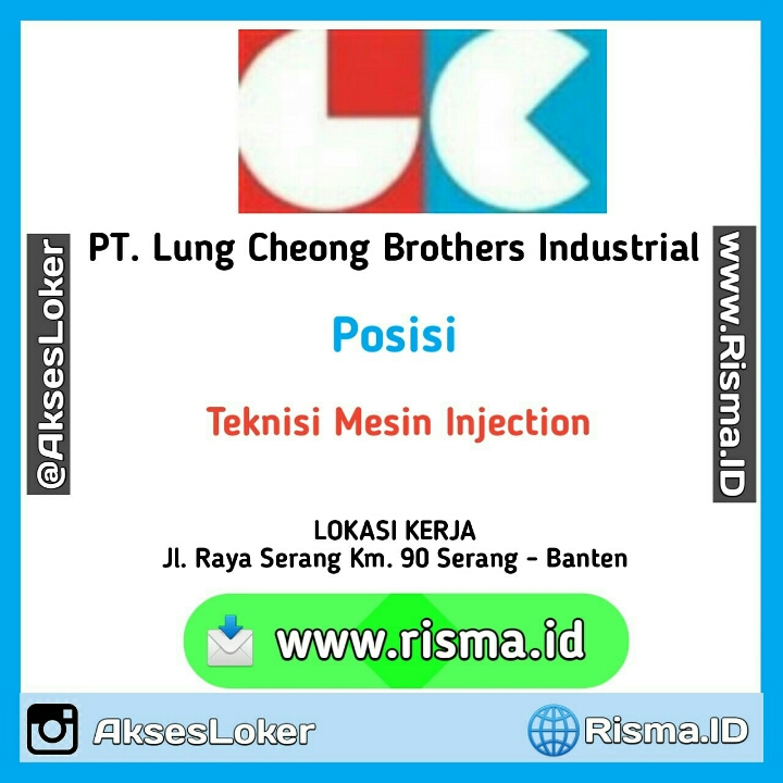 Lowongan Kerja PT Lung Cheong Brothers Industrial