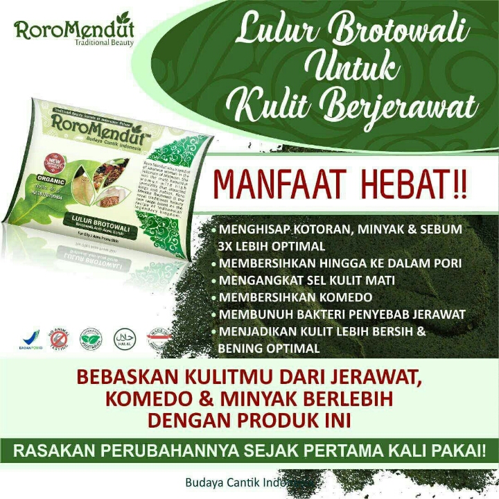Lulur Brotowali Roromendut 
