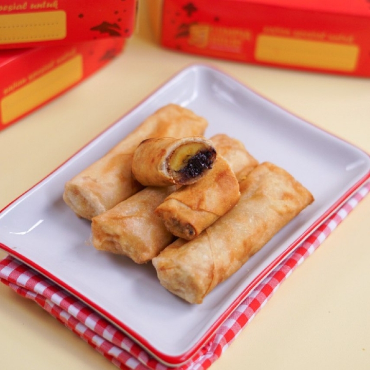 Lumpia Pisang Coklat