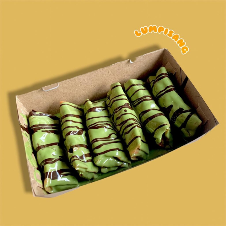 Lumpia Pisang Greentea