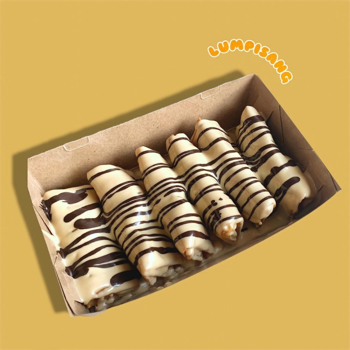 Lumpia Pisang Tiramisu