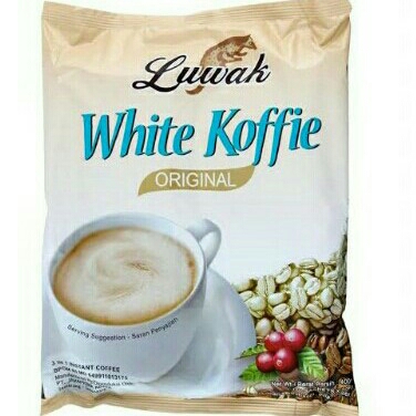 Luwak White Koffie - Per Renteng Isi 10 Sachet