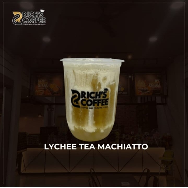 Lychee Tea Machiatto