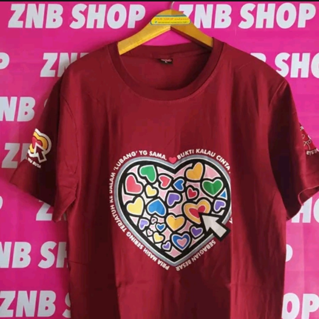 M Kaos Jobel Bali Maroon 3