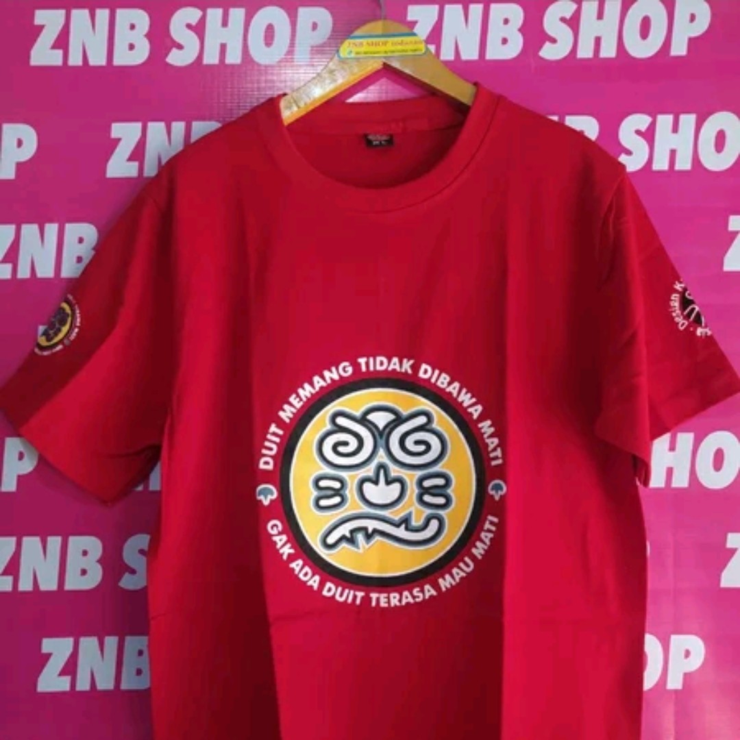 M Kaos Jobel Bali Merah Ferrari