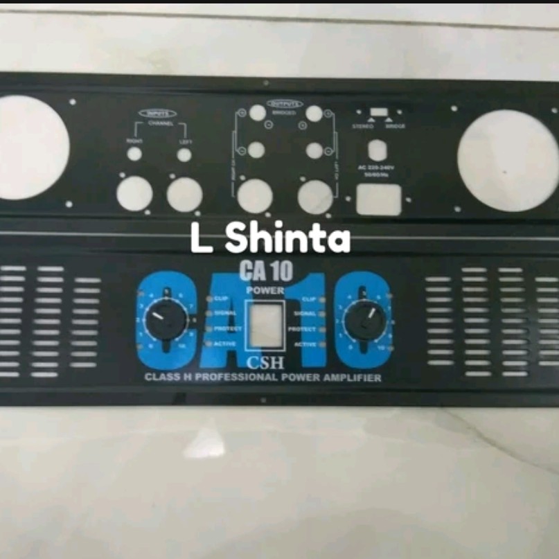 M Panel Box CA 10 Warna Hitam