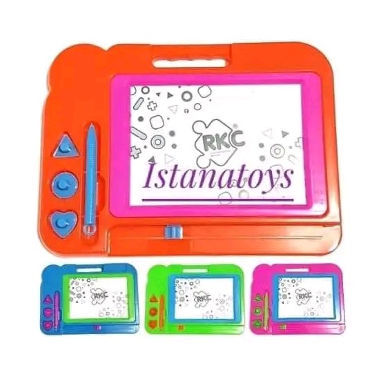 MAINAN PAPAN TULIS MAGNET - MAGIC BOARD RKC 01001-1