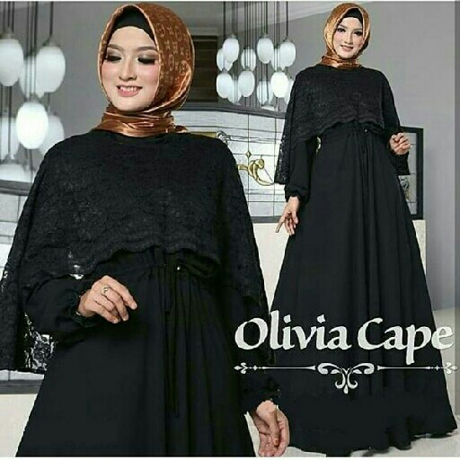 MAXI OLIVIA HITAM 