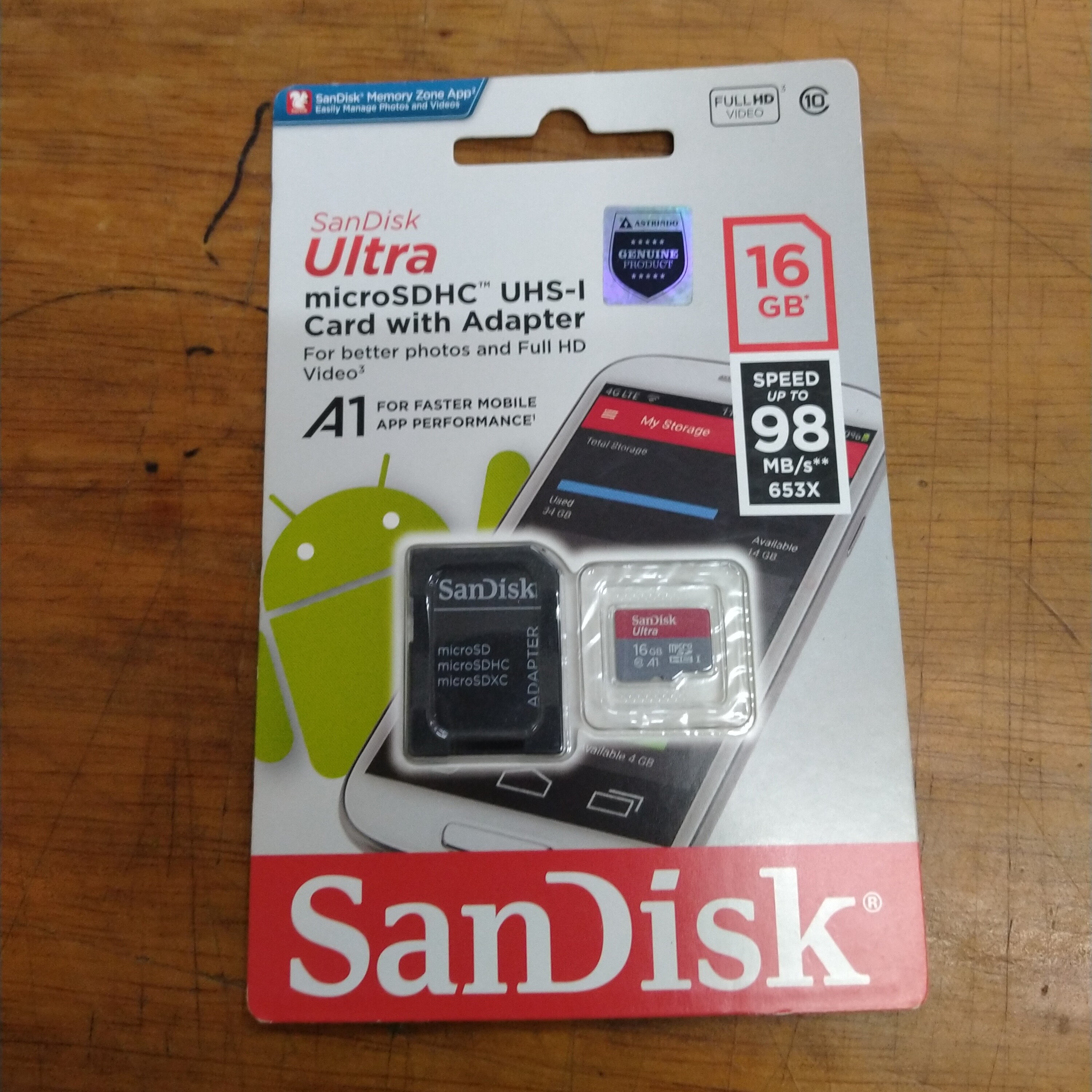 MEMORI SANDISK 16 GB