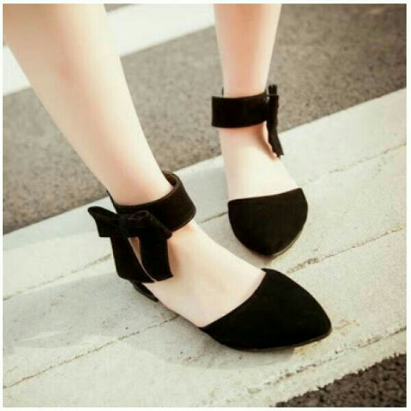 MG36 FLATSHOES HITAM