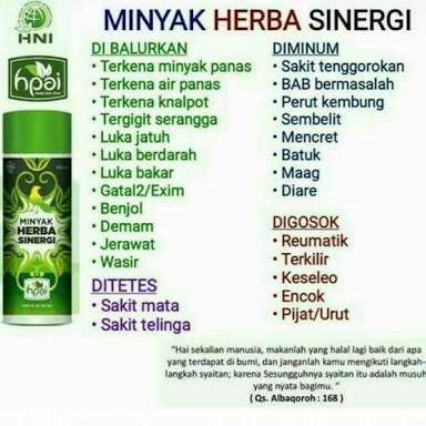MHS Minyak Herbal Sinergi 2