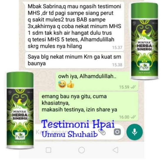 MHS Minyak Herbal Sinergi 3