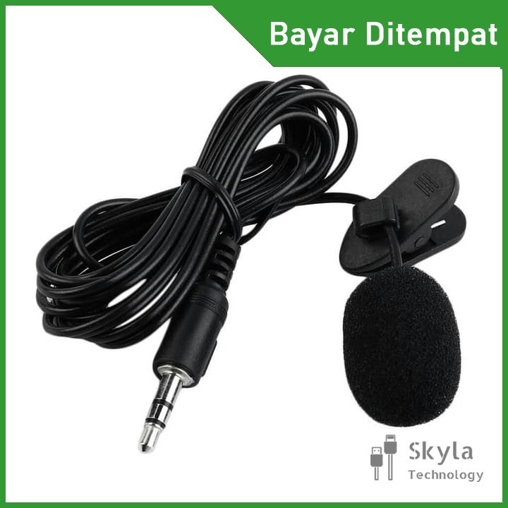 MIC CLIP ON JEPIT 3-5 MM - KIT