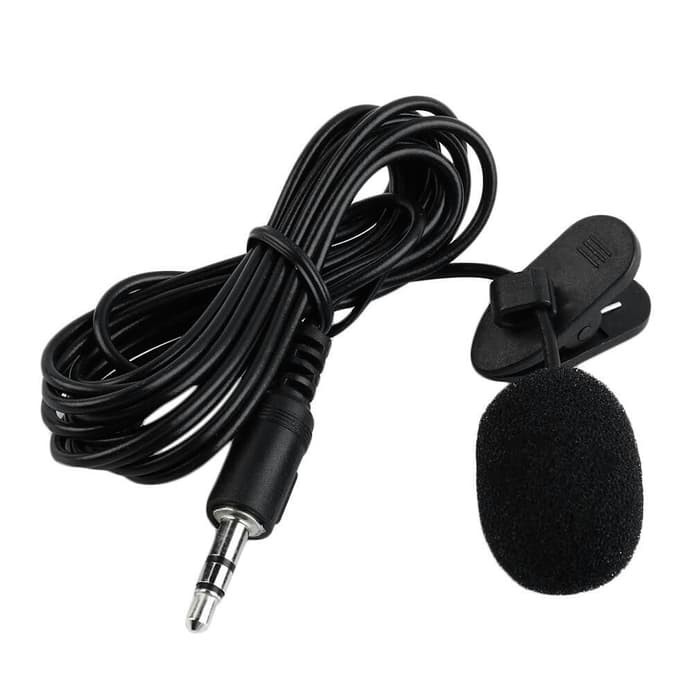 MIC CLIP ON JEPIT 3-5 MM - KIT 2