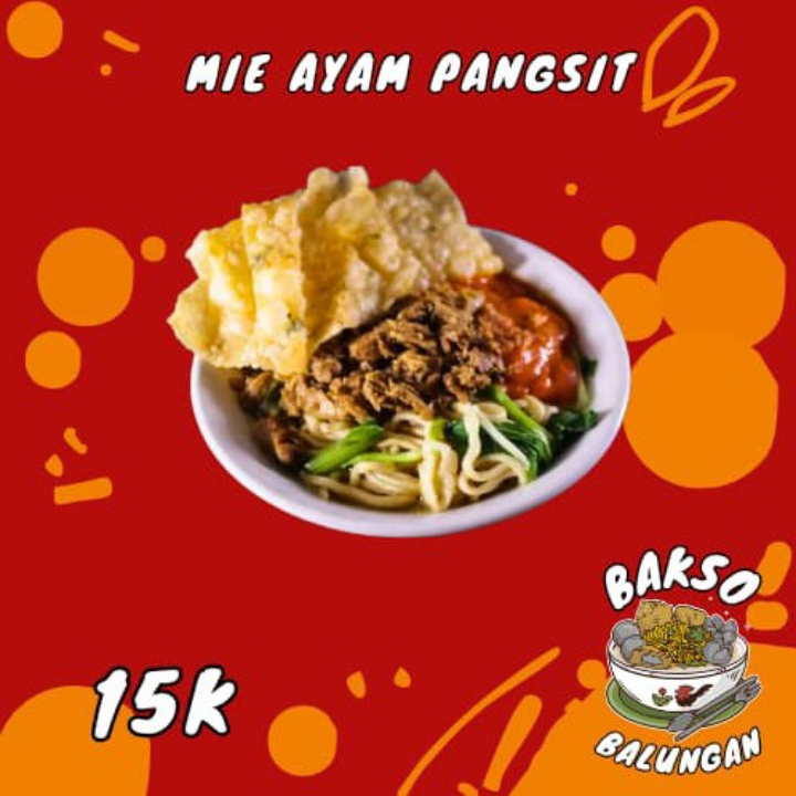 MIE AYAM PANGSIT