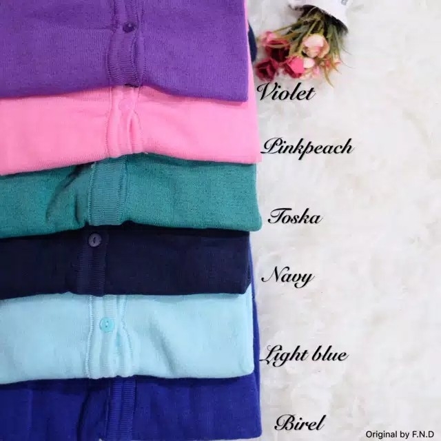 MILKY CARDI  CARDI BASIC  CARDIGAN RAJUT 4
