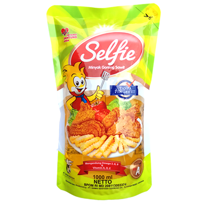 MINYAK GORENG SELFIE 1L