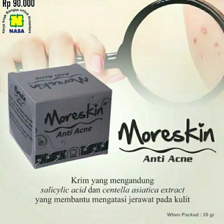 MORESKIN ANTI JERAWAT