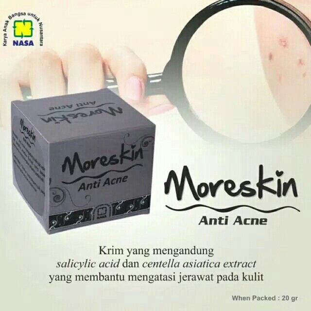 MORESKIN ANTI JERAWAT 2