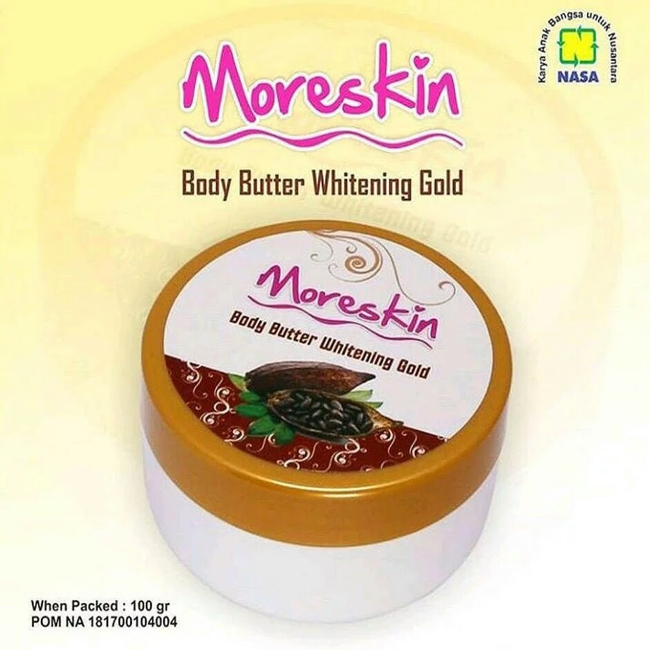 MORESKIN BODY BUTTER WHITENING GOLD